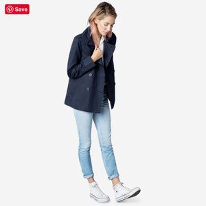 Everlane coat - swing trench navy